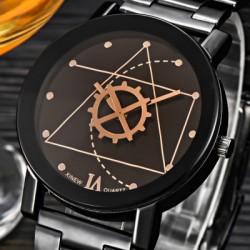 V5 Fashion Trendy Stainless Steel Band Men Watch