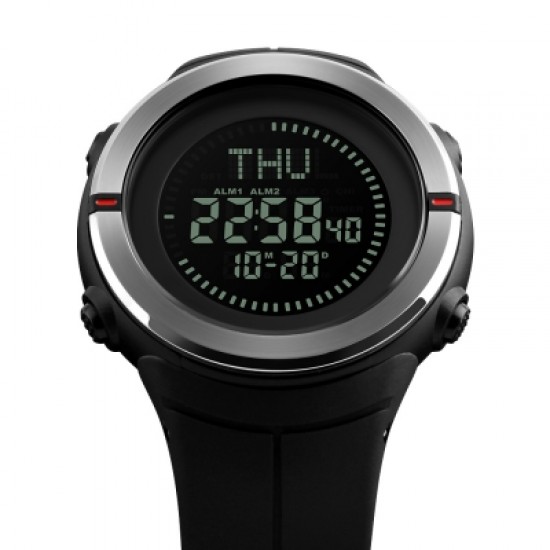 SKMEI Fashion Sports Men Compass Outdoor Countdown Alarm Digital Watches