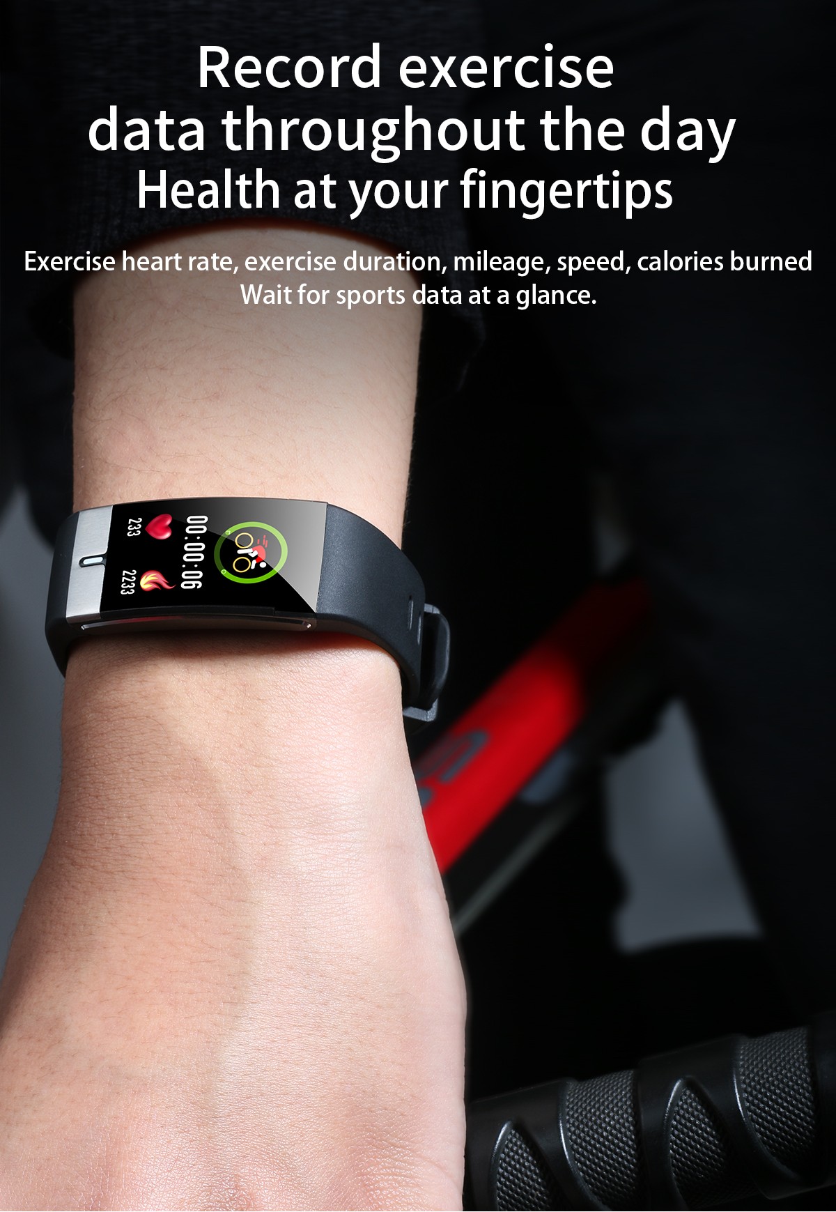 E66 Temperature Measure Smart Watch Record exercise data throughout the day, Health at your fingertips